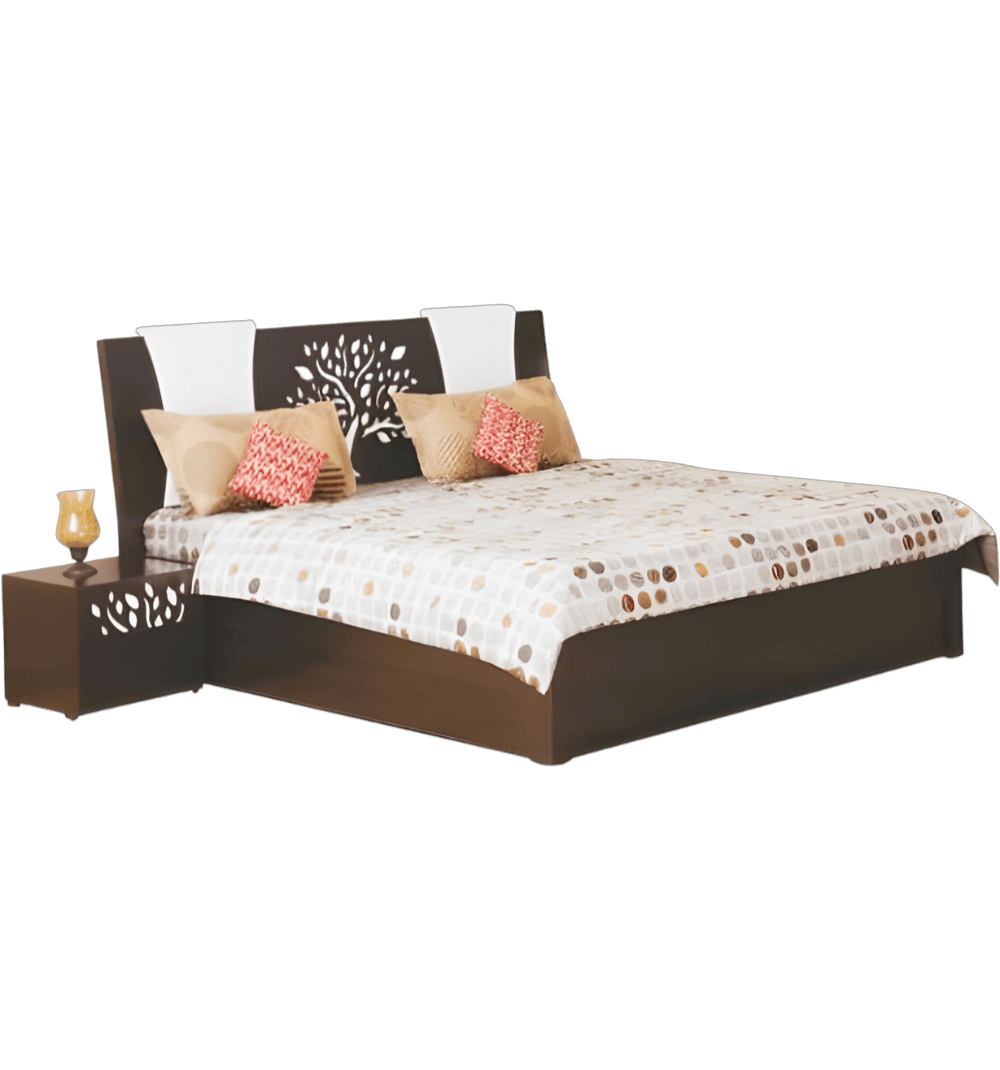 Nirvikara Bed Full Hydraulic King Size Bed 