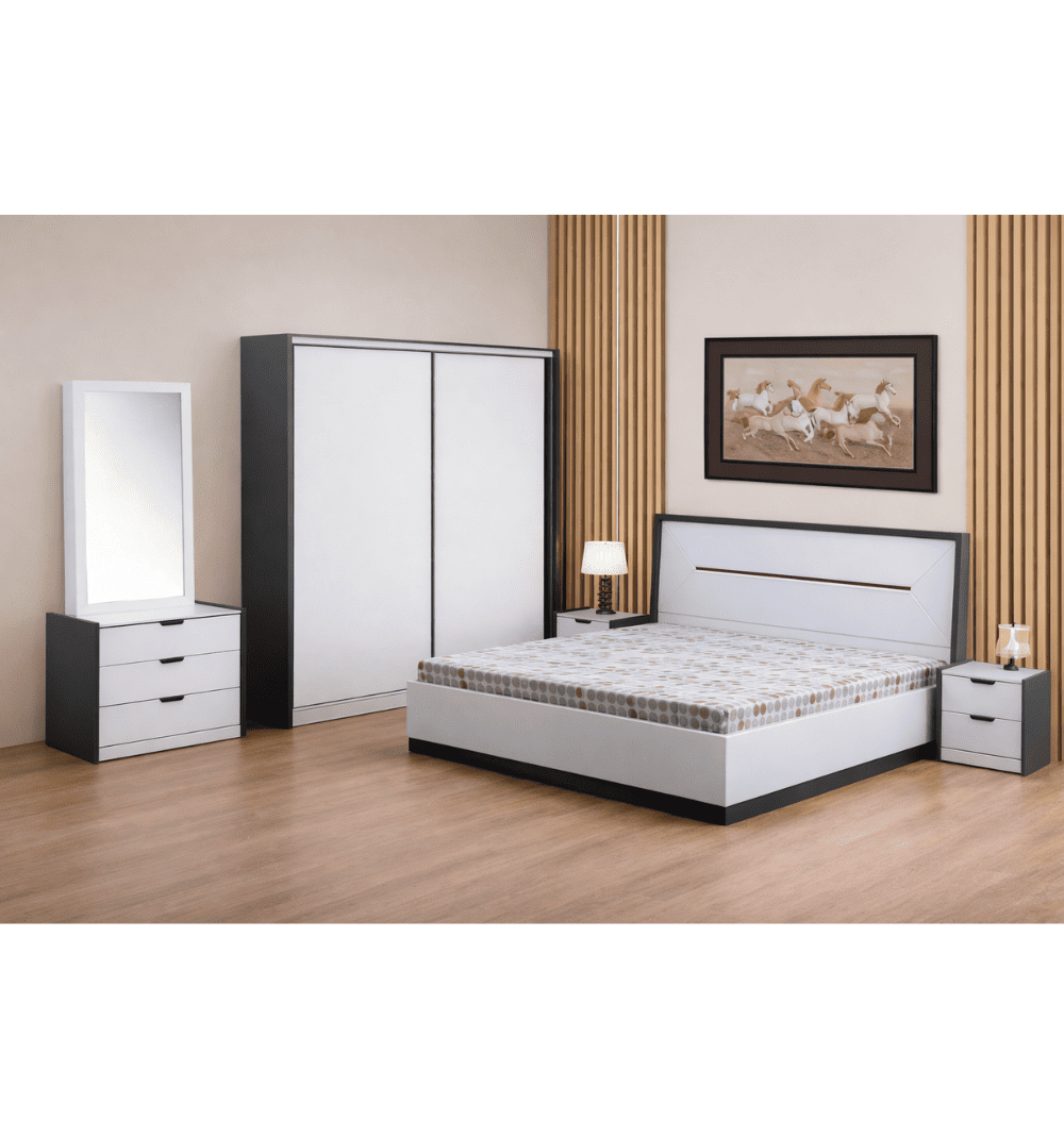 Rivieria Grey Bedroom Set