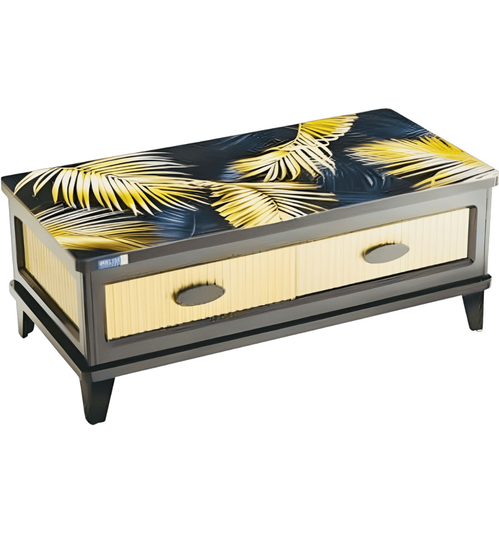 Sahasra Center Table Digital Printed Glass