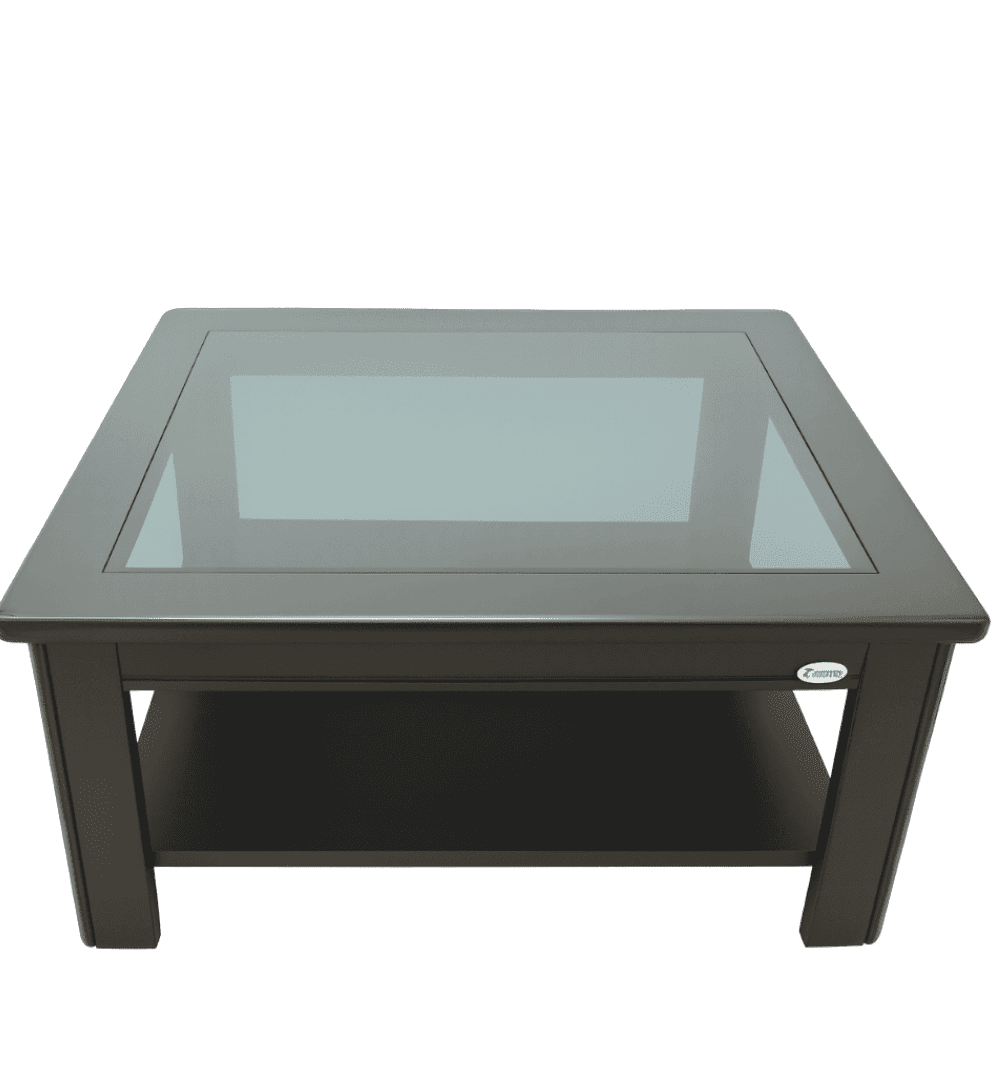 Vicharana Center Table Black Glass