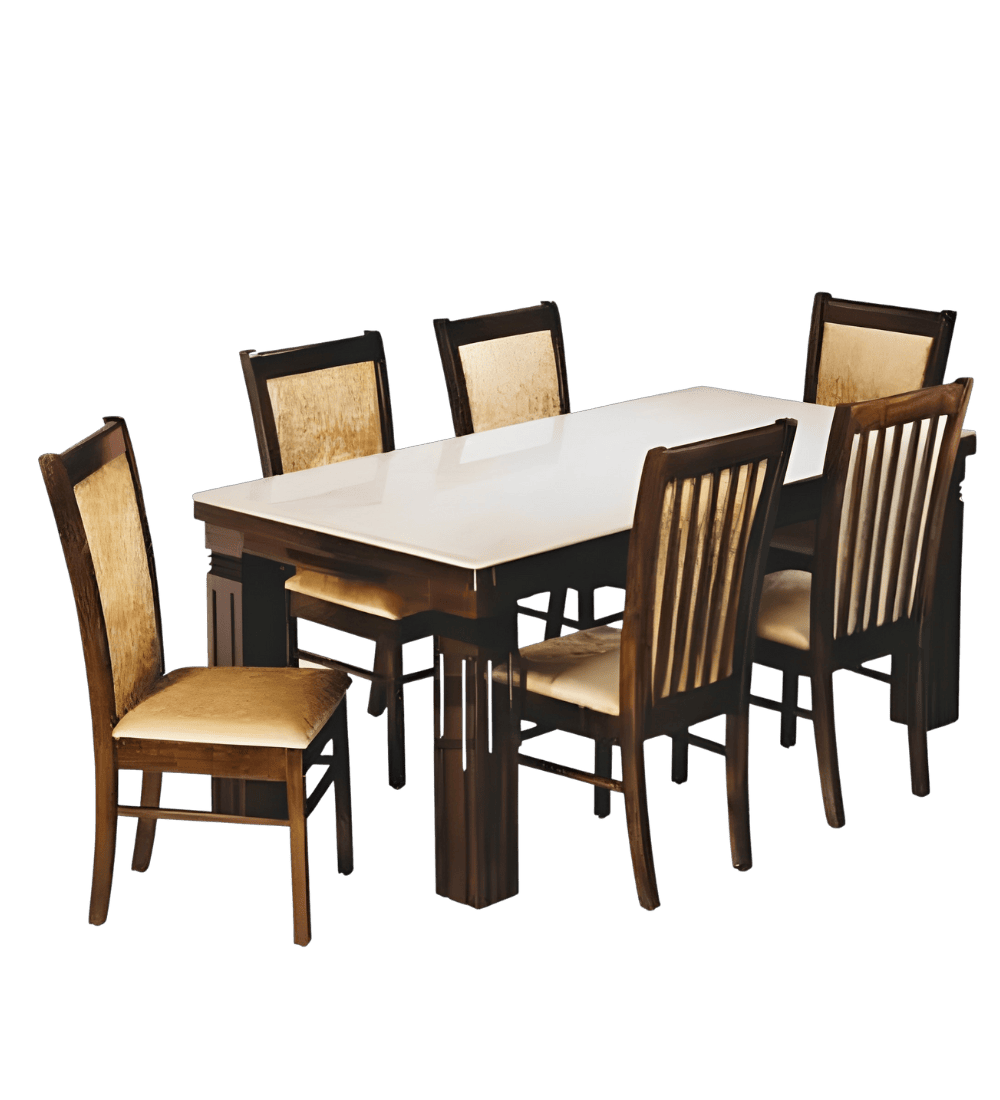 Pravaha Dining Set Imported Marble