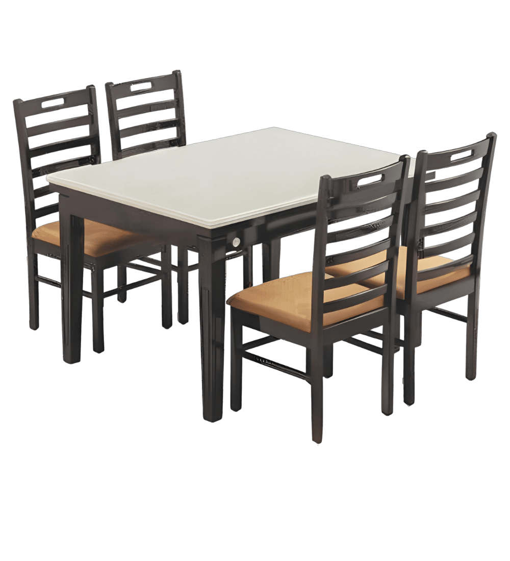 Sanketa Dining set (4s) Composite Marble