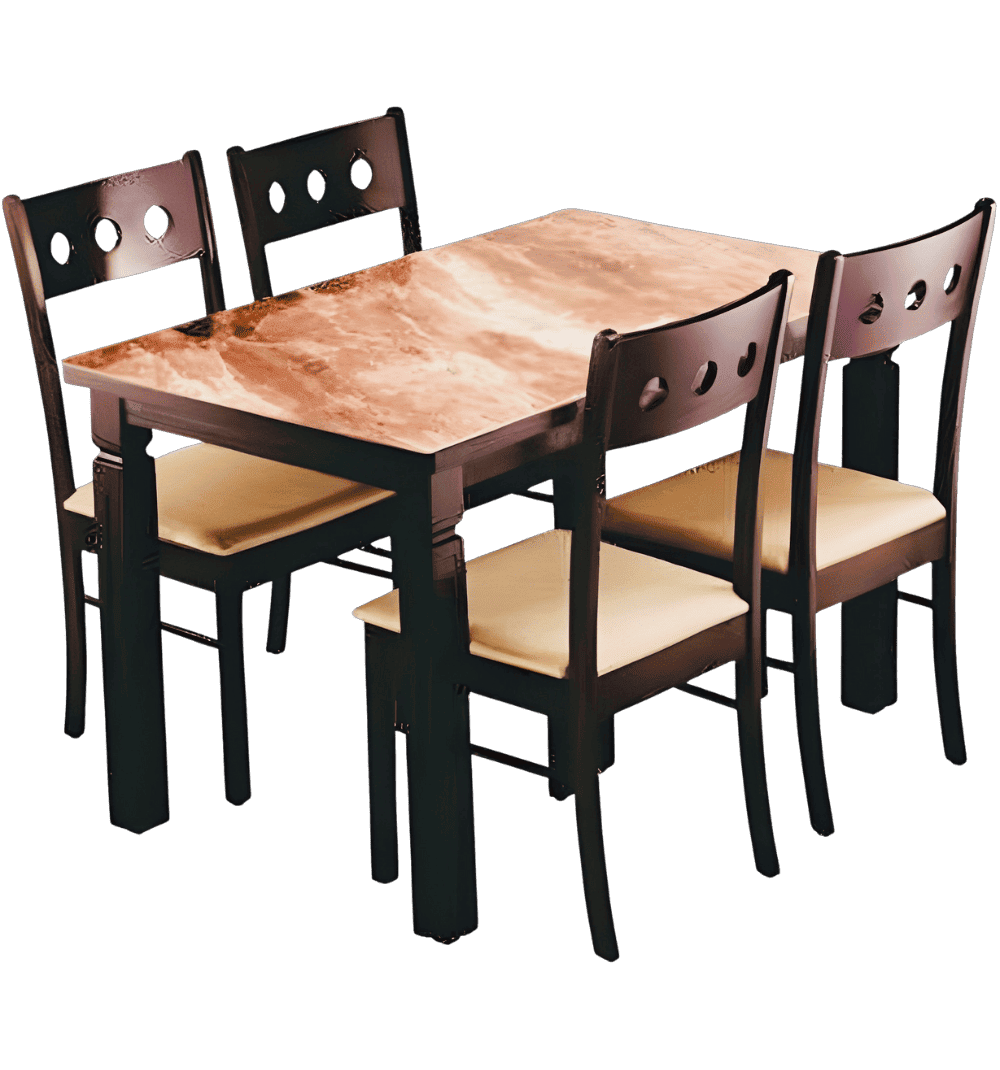 Tattva Dining Set (4s) Digital Printe Glass