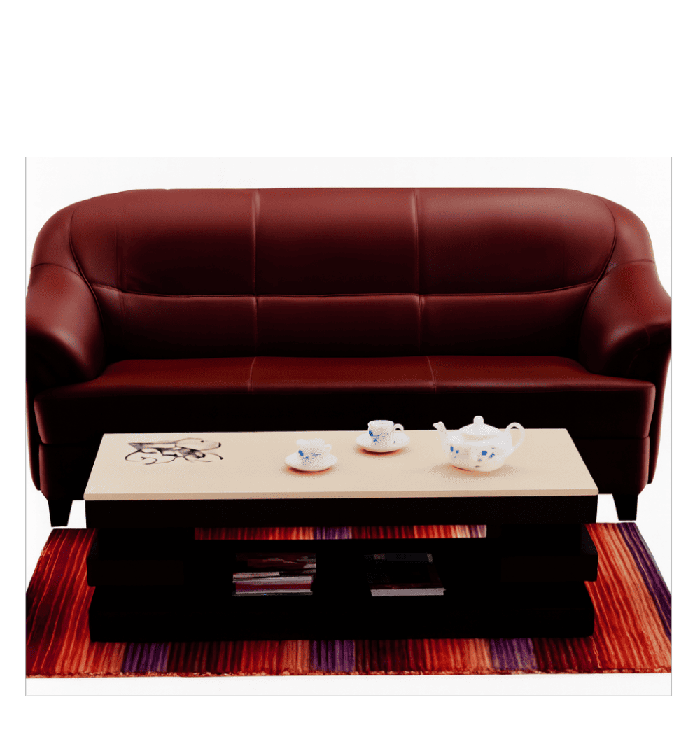 Sofa Set Bombay Brown 3 Seater