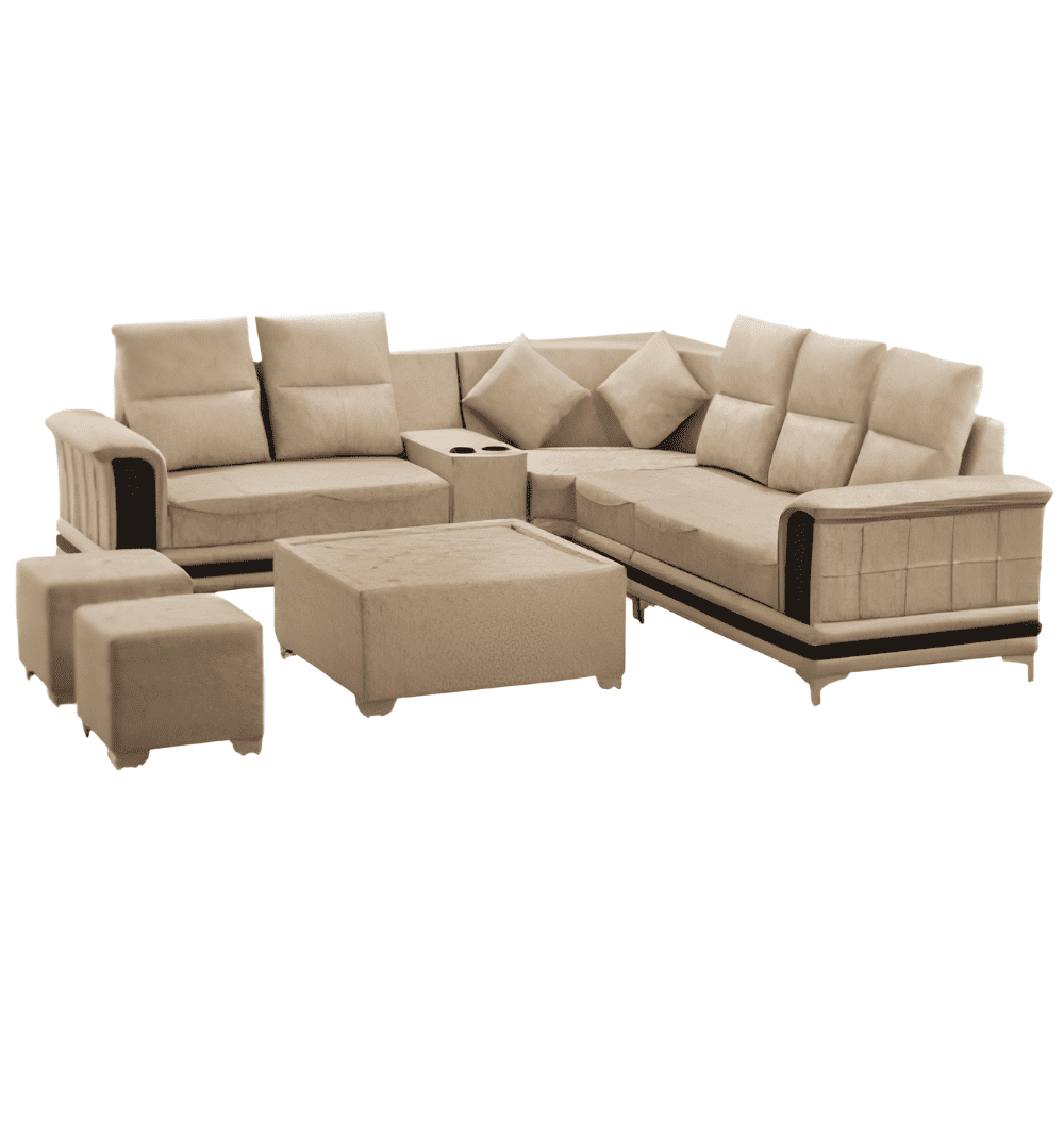 Mahal L Shape Sofa Set