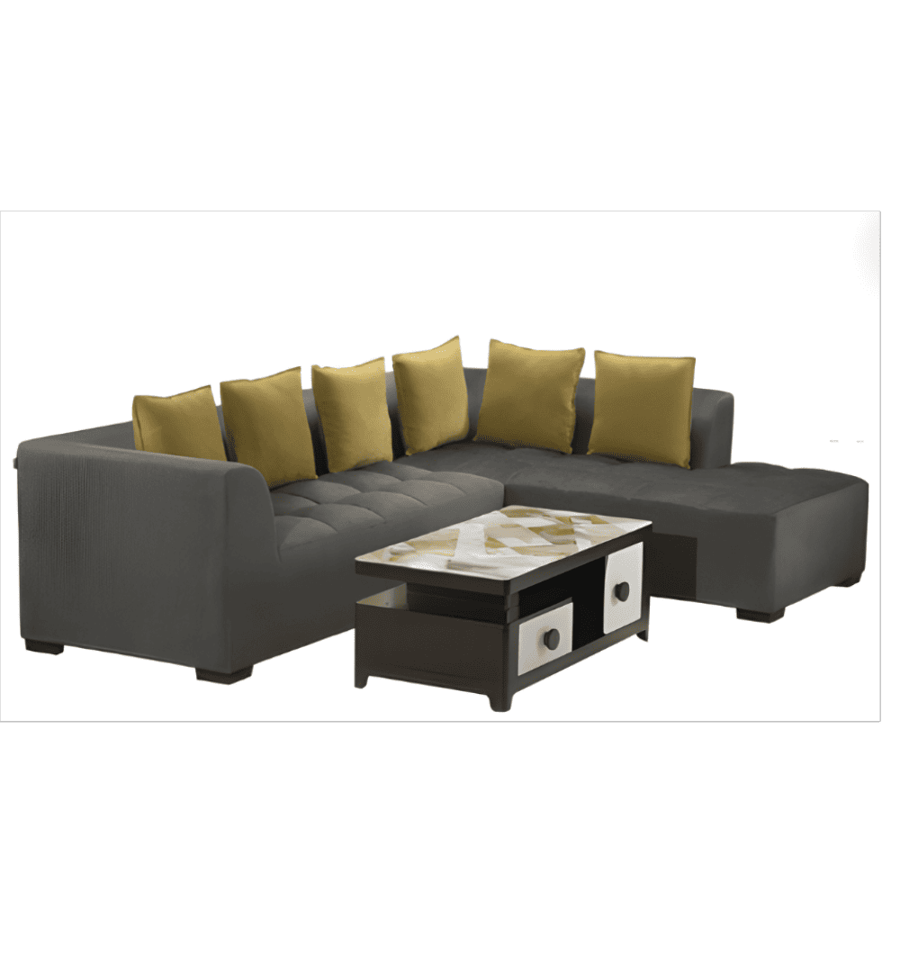 Ronald  L Shape Sofa Set