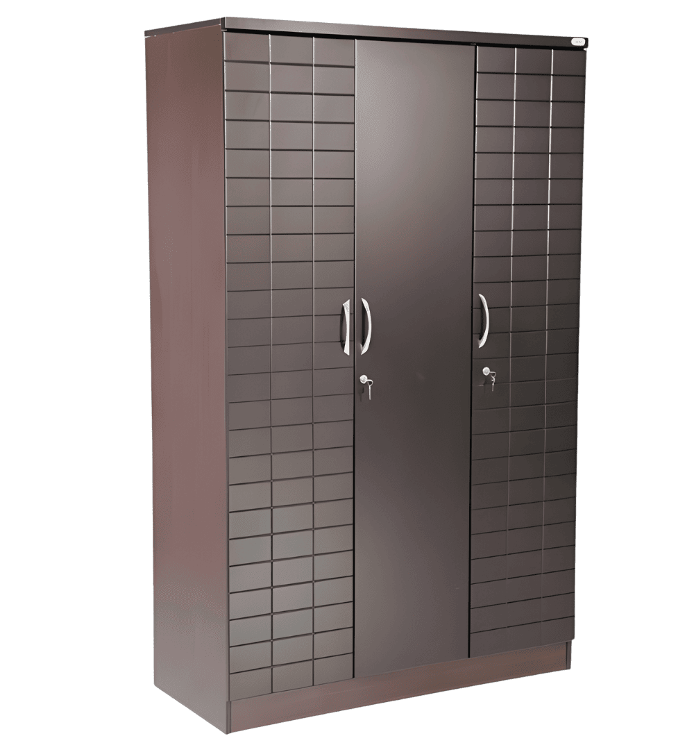 Riviera 3 Door Wardrobe MDF Door With Polish