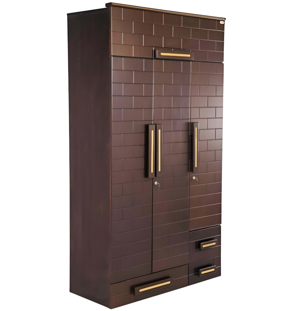 Rabindra 3 Door Wardrobe