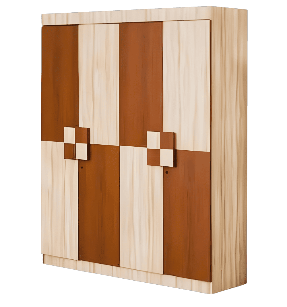 Satya Wooden Wardrobe