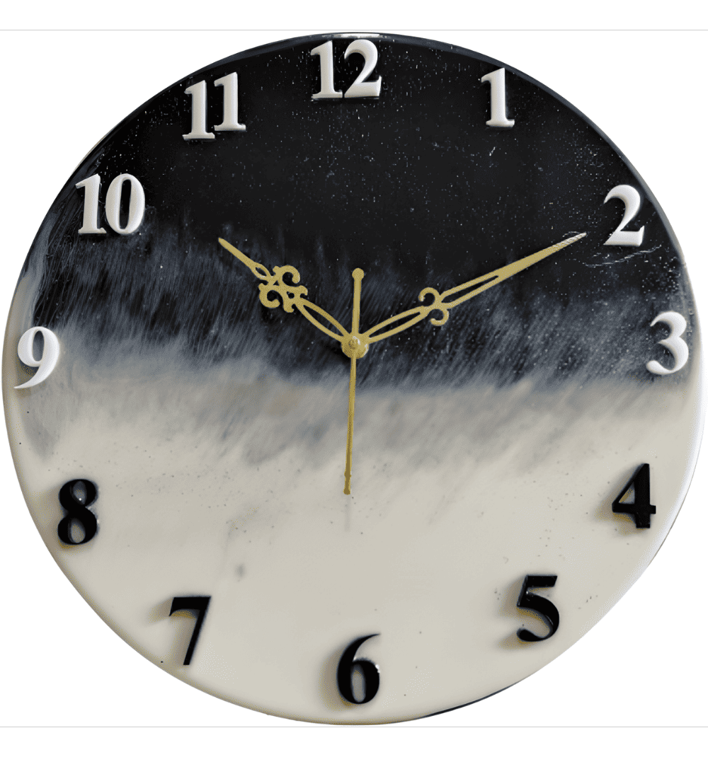 Epoxy Wall Clock 1