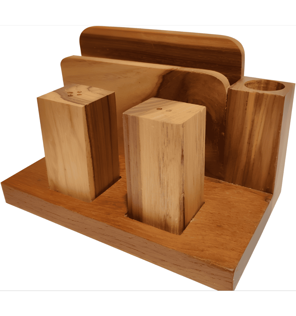 Salt & Pepper & Tooth Pick & Tissue Holder